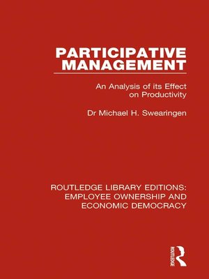 cover image of Participative Management